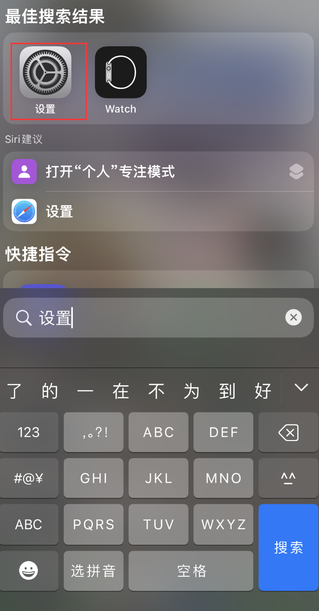 花溪苹果手机维修分享：iPhone 找不到“设置”或“App Store”怎么办？ 