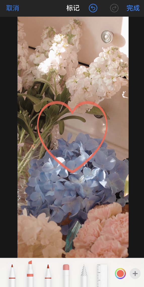 花溪苹果手机维修分享iPhone 12 如何在照片上涂鸦 